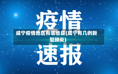 咸宁疫情地区有哪些县(咸宁有几例新型肺炎)-第2张图片