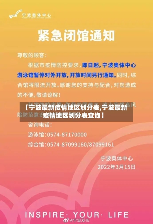 【宁波最新疫情地区划分表,宁波最新疫情地区划分表查询】