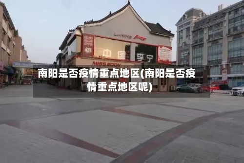 南阳是否疫情重点地区(南阳是否疫情重点地区呢)-第2张图片