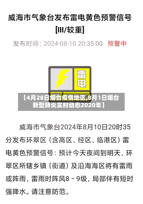 【4月28日烟台疫情地区,8月1日烟台新型肺炎实时动态2020年】
