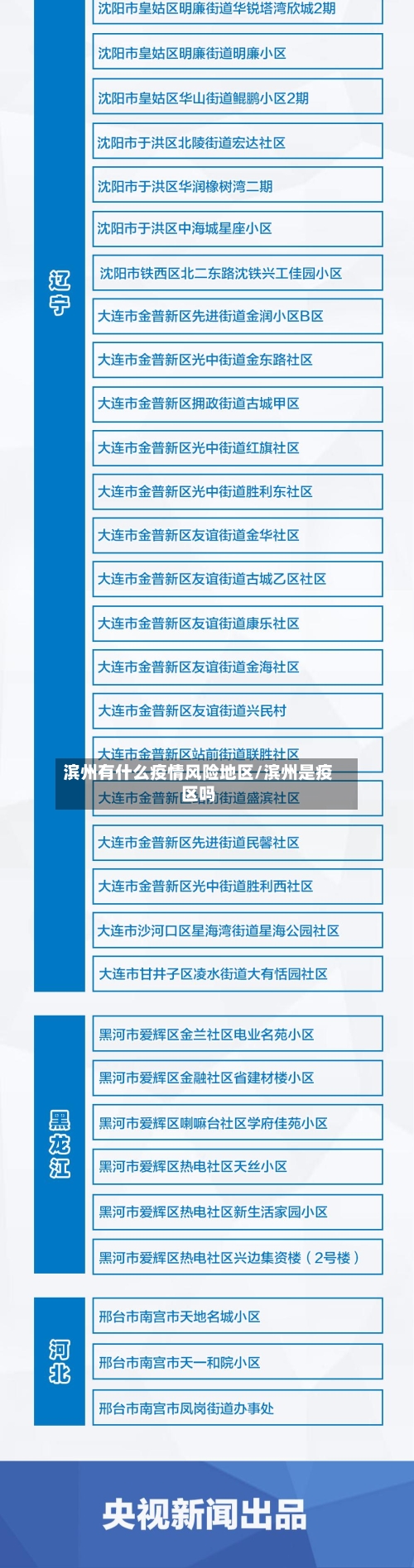 滨州有什么疫情风险地区/滨州是疫区吗-第3张图片