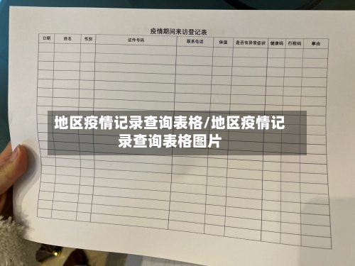 地区疫情记录查询表格/地区疫情记录查询表格图片