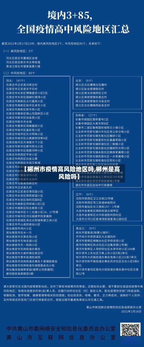 【郴州市疫情高风险地区吗,郴州是高风险吗】