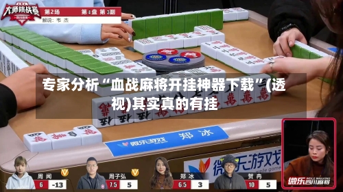 专家分析“血战麻将开挂神器下载	”(透视)其实真的有挂-第2张图片