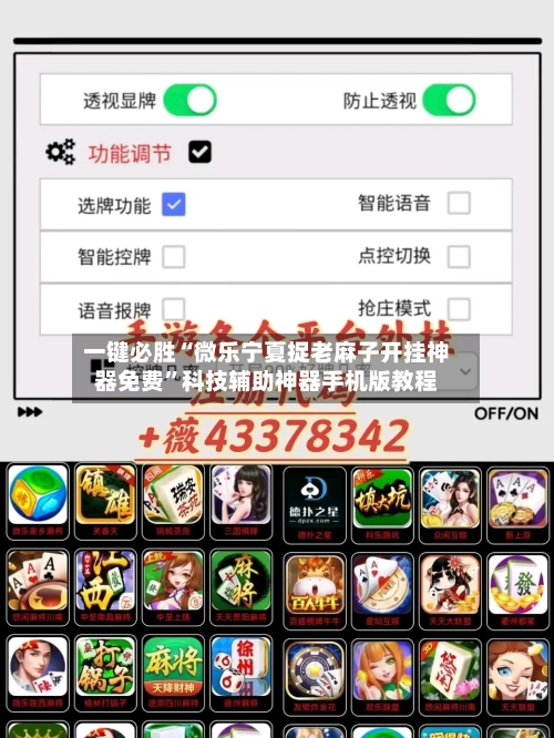 一键必胜“微乐宁夏捉老麻子开挂神器免费”科技辅助神器手机版教程-第2张图片