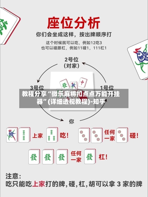 教程分享“微乐麻将扣点点万能开挂器”(详细透视教程)-知乎-第3张图片