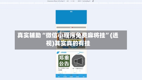 真实辅助“微信小程序免费麻将挂	”(透视)其实真的有挂-第2张图片