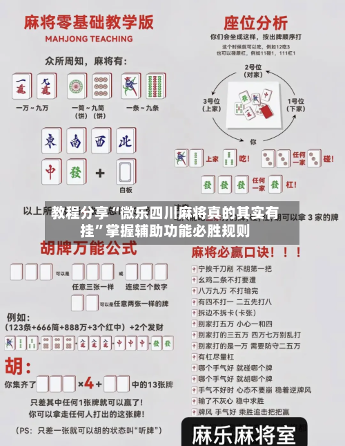 教程分享“微乐四川麻将真的其实有挂”掌握辅助功能必胜规则-第3张图片