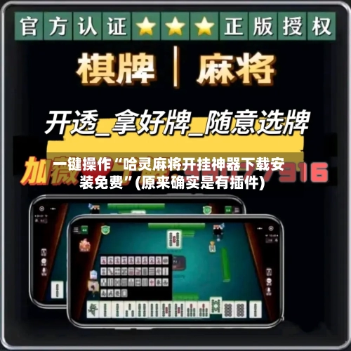 一键操作“哈灵麻将开挂神器下载安装免费”(原来确实是有插件)-第2张图片