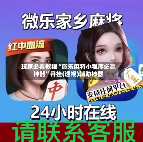 玩家必看教程“微乐麻将小程序必赢神器	”开挂(透视)辅助神器-第2张图片