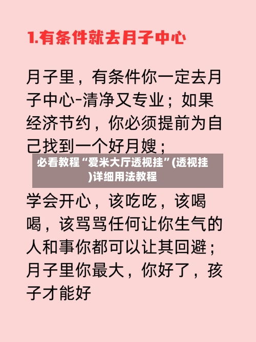 必看教程“爱米大厅透视挂”(透视挂)详细用法教程-第2张图片