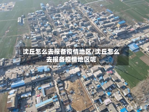 沈丘怎么去报备疫情地区/沈丘怎么去报备疫情地区呢