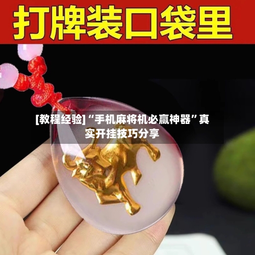 [教程经验]“手机麻将机必赢神器	”真实开挂技巧分享-第1张图片