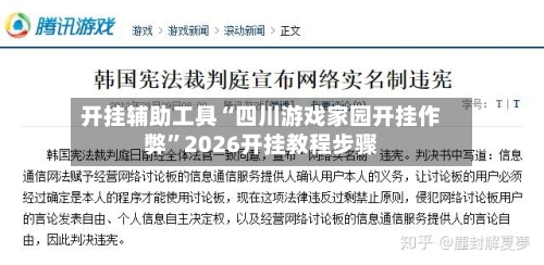 开挂辅助工具“四川游戏家园开挂作弊”2026开挂教程步骤-第2张图片