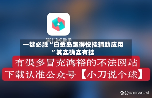 一键必胜“白金岛跑得快挂辅助应用	”其实确实有挂-第2张图片
