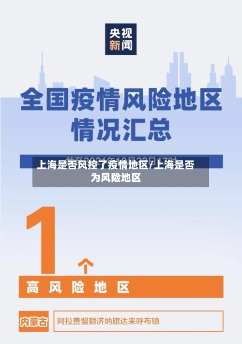 上海是否风控了疫情地区/上海是否为风险地区-第2张图片