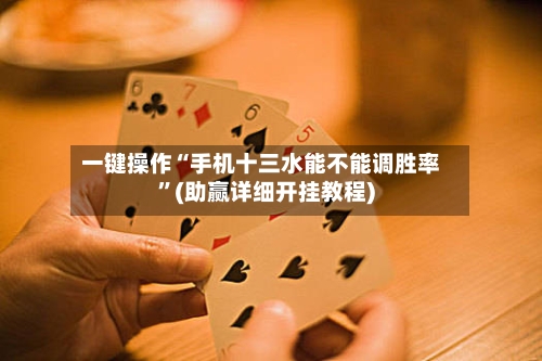 一键操作“手机十三水能不能调胜率”(助赢详细开挂教程)-第3张图片