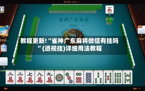 教程更新!“雀神广东麻将微信有挂吗	”(透视挂)详细用法教程-第3张图片