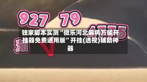 独家脚本实测“微乐河北麻将万能开挂器免费通用版”开挂(透视)辅助神器-第2张图片