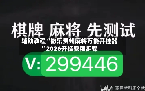辅助教程“微乐贵州麻将万能开挂器	”2026开挂教程步骤-第2张图片