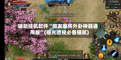 辅助挂机软件“微友麻将外卦神器通用版	”(曝光透视必备猫腻)-第2张图片