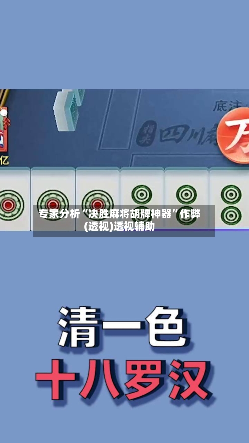 专家分析“决胜麻将胡牌神器”作弊(透视)透视辅助-第2张图片
