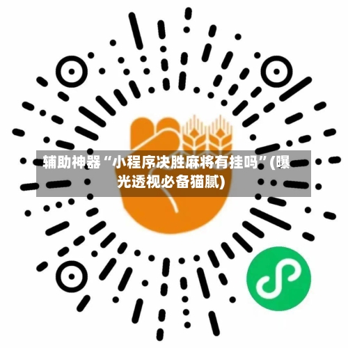 辅助神器“小程序决胜麻将有挂吗	”(曝光透视必备猫腻)-第2张图片