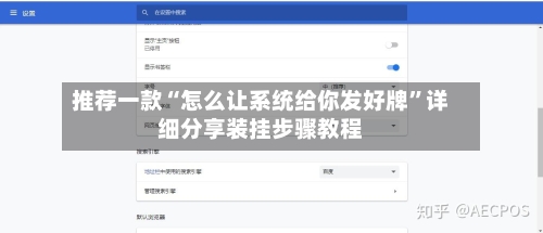 推荐一款“怎么让系统给你发好牌”详细分享装挂步骤教程-第2张图片