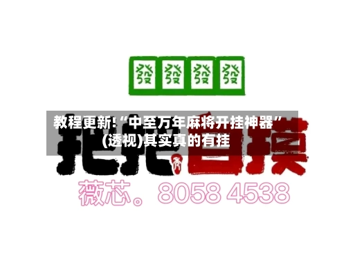 教程更新!“中至万年麻将开挂神器	”(透视)其实真的有挂-第2张图片
