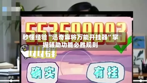 秒懂经验“迅奇麻将万能开挂器”掌握辅助功能必胜规则-第2张图片