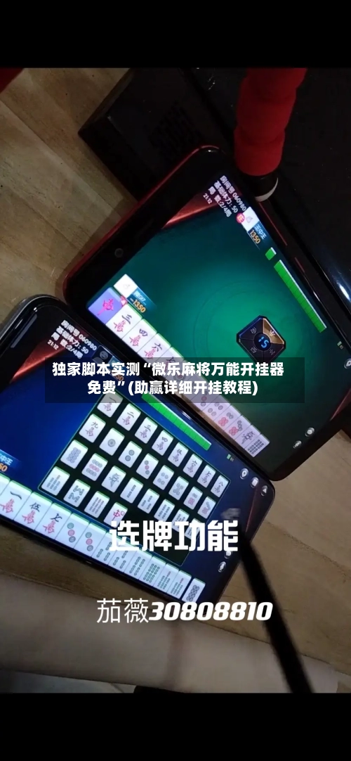 独家脚本实测“微乐麻将万能开挂器免费”(助赢详细开挂教程)-第3张图片
