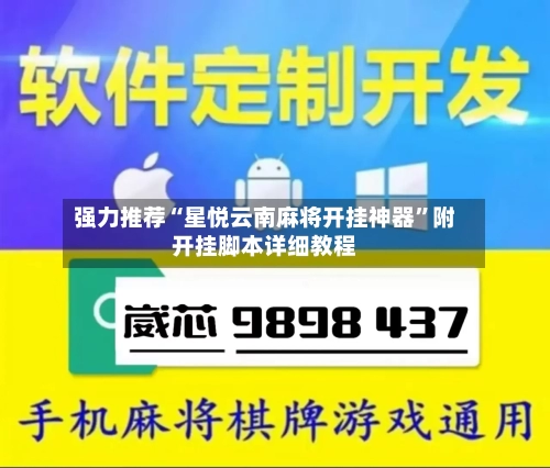 强力推荐“星悦云南麻将开挂神器”附开挂脚本详细教程-第2张图片