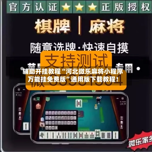 辅助开挂教程“河北微乐麻将小程序万能挂免费版”通用版下载教程！-第2张图片