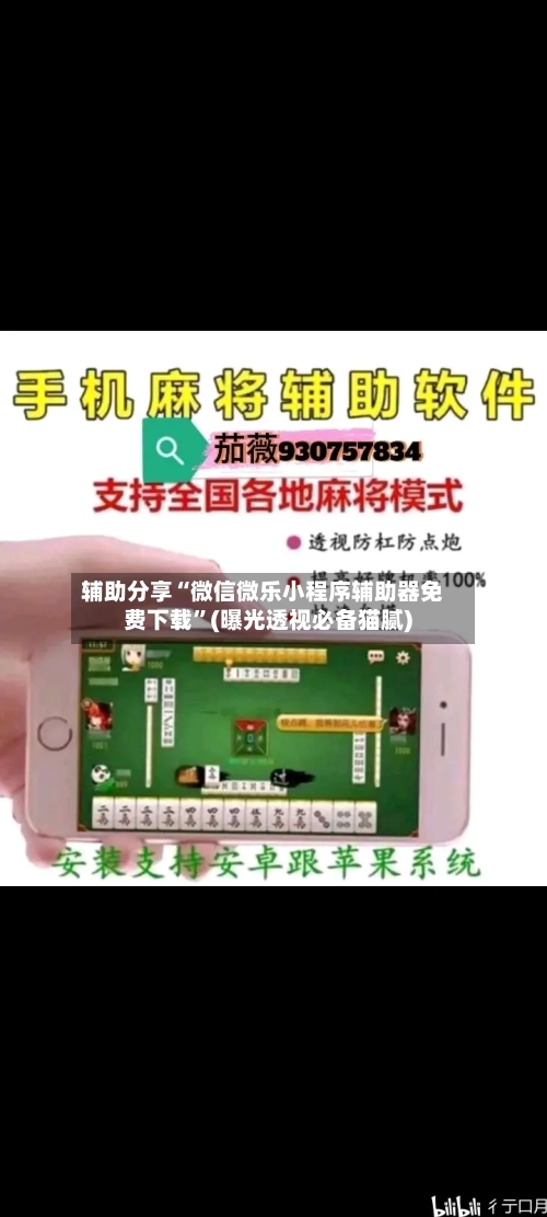 辅助分享“微信微乐小程序辅助器免费下载	”(曝光透视必备猫腻)-第1张图片