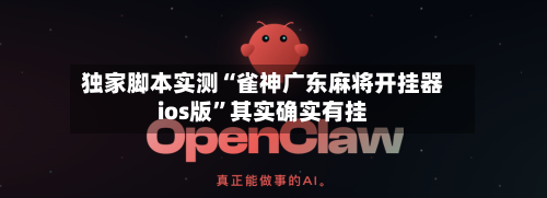 独家脚本实测“雀神广东麻将开挂器ios版	”其实确实有挂-第2张图片