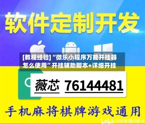 [教程经验]“微乐小程序万能开挂器怎么使用”开挂辅助脚本+详细开挂
