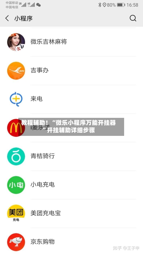 教程辅助！“微乐小程序万能开挂器”开挂辅助详细步骤-第3张图片