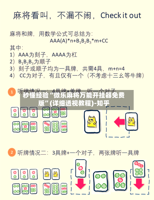 秒懂经验“微乐麻将万能开挂器免费版	”(详细透视教程)-知乎-第2张图片