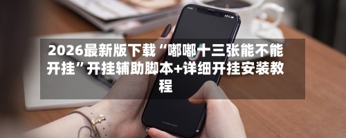 2026最新版下载“嘟嘟十三张能不能开挂”开挂辅助脚本+详细开挂安装教程-第2张图片