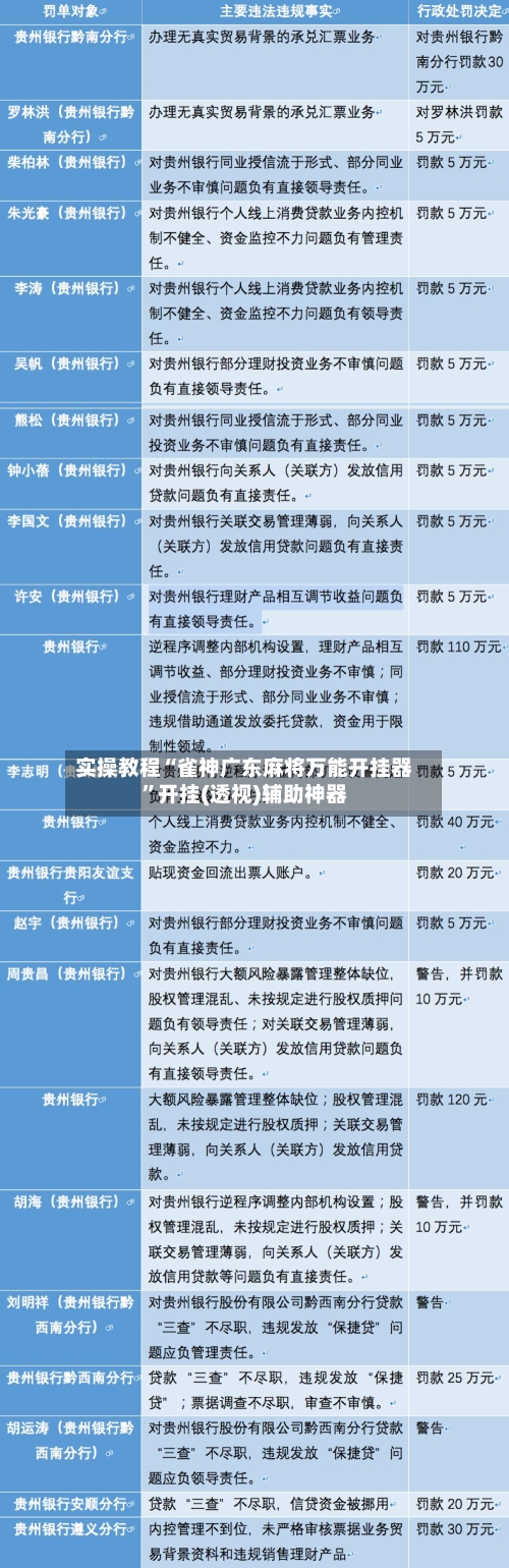 实操教程“雀神广东麻将万能开挂器”开挂(透视)辅助神器