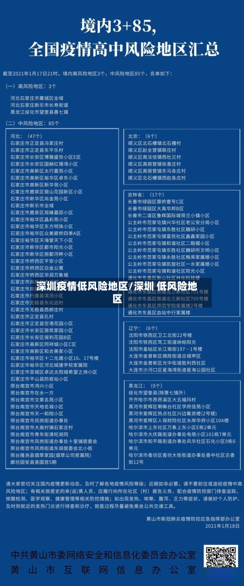深圳疫情低风险地区/深圳 低风险地区-第2张图片