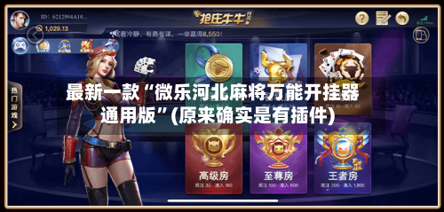 最新一款“微乐河北麻将万能开挂器通用版”(原来确实是有插件)-第2张图片