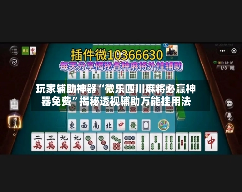 玩家辅助神器“微乐四川麻将必赢神器免费	”揭秘透视辅助万能挂用法-第2张图片