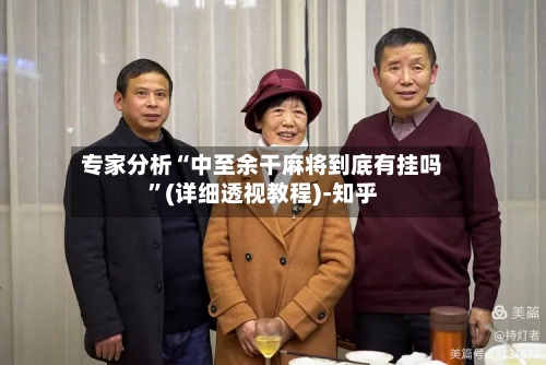 专家分析“中至余干麻将到底有挂吗”(详细透视教程)-知乎-第2张图片