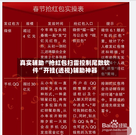 真实辅助“抢红包扫雷控制尾数软件	”开挂(透视)辅助神器-第3张图片