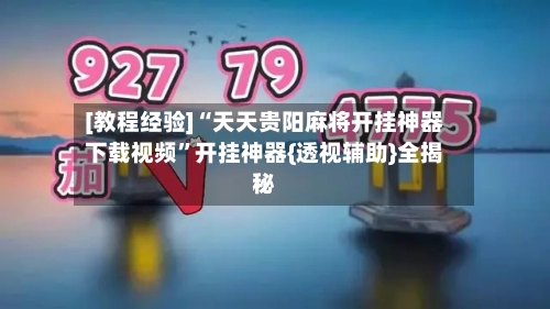 [教程经验]“天天贵阳麻将开挂神器下载视频	”开挂神器{透视辅助}全揭秘-第2张图片