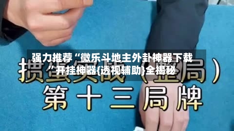 强力推荐“微乐斗地主外卦神器下载”开挂神器{透视辅助}全揭秘-第3张图片