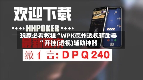 玩家必看教程“WPK德州透视辅助器”开挂(透视)辅助神器-第2张图片