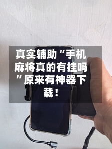 真实辅助“手机麻将真的有挂吗”原来有神器下载！-第3张图片