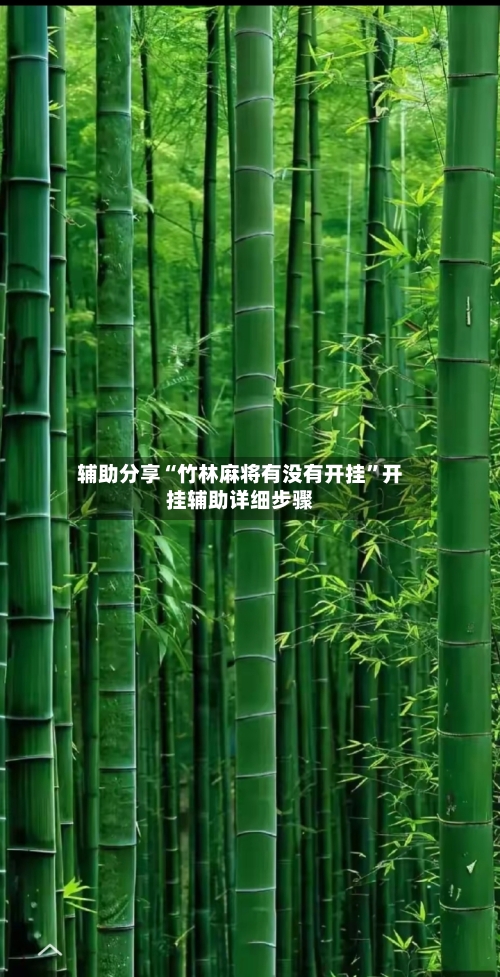 辅助分享“竹林麻将有没有开挂”开挂辅助详细步骤